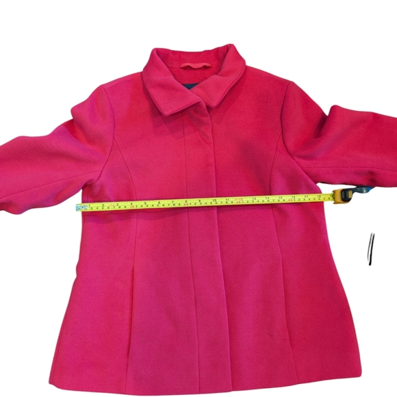 Lands end pink short jacket - 2 Petite - Picture 7 of 8